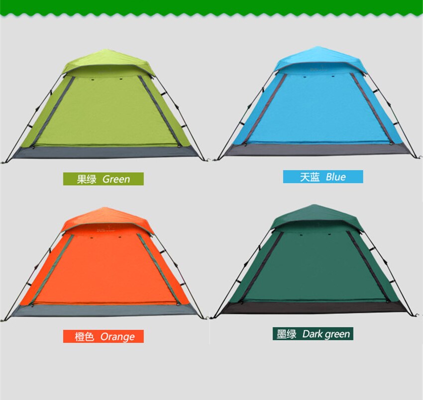 Cheap Goat Tents 1pcs Camping Tent 5 person Outdoor Equipment Single room Family Tourism Beach Tents Waterproof tent Tents 